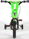 Volare Motorbike Kinderfiets - Jongens - 12 inch - Groen - 95% afgemonteerd