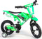 Volare Motorbike Kinderfiets - Jongens - 12 inch - Groen - Twee handremmen