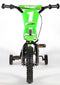 Volare Motorbike Kinderfiets - Jongens - 12 inch - Groen - Twee handremmen