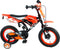 Volare Motorbike Kinderfiets - Jongens - 12 inch - Oranje - 95% afgemonteerd