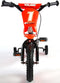 Volare Motorbike Kinderfiets - Jongens - 12 inch - Oranje - 95% afgemonteerd