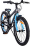 Volare Rocky Kinderfiets - 20 inch - Blauw Zwart - 85% afgemonteerd - 6 speed - Prime Collection