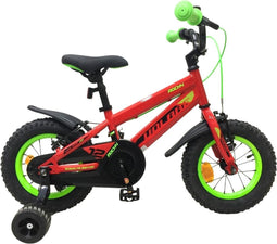 Volare Rocky Kinderfiets - Jongens - 12 inch - Rood - Twee handremmen