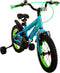 Volare Rocky Kinderfiets - Jongens - 14 inch - Groen - Twee handremmen