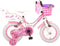 Volare Rose Kinderfiets - Meisjes - 12 inch - Roze - Twee handremmen