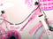 Volare Rose Kinderfiets - Meisjes - 12 inch - Roze - Twee handremmen
