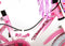 Volare Rose Kinderfiets - Meisjes - 12 inch - Roze - Twee handremmen