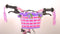 Volare Rose Kinderfiets - Meisjes - 12 inch - Roze - Twee handremmen