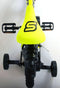 Volare Sportivo Kinderfiets - Jongens - 12 inch - Neon Geel Zwart - Twee Handremmen - 95% afgemonteerd