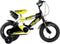 Volare Sportivo Kinderfiets - Jongens - 12 inch - Neon Geel Zwart - Twee Handremmen - 95% afgemonteerd