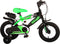 Volare Sportivo Kinderfiets - Jongens - 12 inch - Neon Groen Zwart - Twee Handremmen - 95% afgemonteerd