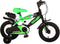 Volare Sportivo Kinderfiets - Jongens - 12 inch - Neon Groen Zwart - Twee Handremmen - 95% afgemonteerd
