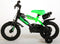 Volare Sportivo Kinderfiets - Jongens - 12 inch - Neon Groen/Zwart - 95% afgemonteerd