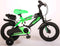 Volare Sportivo Kinderfiets - Jongens - 12 inch - Neon Groen Zwart - Twee Handremmen - 95% afgemonteerd