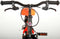 Volare Sportivo Kinderfiets - Jongens - 12 inch - Neon Oranje Zwart - Twee Handremmen - 95% afgemonteerd