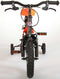 Volare Sportivo Kinderfiets - Jongens - 12 inch - Neon Oranje Zwart - Twee Handremmen - 95% afgemonteerd
