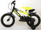 Volare Sportivo Kinderfiets - Jongens - 14 inch - Neon Geel Zwart - Twee Handremmen - 95% afgemonteerd