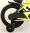Volare Sportivo Kinderfiets - Jongens - 14 inch - Neon Geel Zwart - Twee Handremmen - 95% afgemonteerd