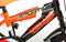 Volare Sportivo Kinderfiets - Jongens - 14 inch - Neon Oranje/Zwart - 95% afgemonteerd