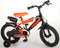 Volare Sportivo Kinderfiets - Jongens - 14 inch - Neon Oranje Zwart - Twee Handremmen