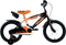 Volare Sportivo Kinderfiets - Jongens - 14 inch - Neon Oranje/Zwart - 95% afgemonteerd