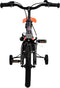 Volare Sportivo Kinderfiets - Jongens - 14 inch - Neon Oranje Zwart - Twee Handremmen