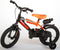 Volare Sportivo Kinderfiets - Jongens - 14 inch - Neon Oranje/Zwart - 95% afgemonteerd