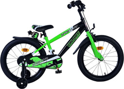 Volare Sportivo Kinderfiets - Jongens - 18 inch - Groen Zwart