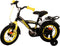 Volare Thombike Kinderfiets - Jongens - 12 inch - Zwart Geel