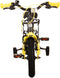 Volare Thombike Kinderfiets - Jongens - 12 inch - Zwart Geel - Twee Handremmen