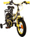 Volare Thombike Kinderfiets - Jongens - 12 inch - Zwart Geel - Twee Handremmen