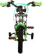 Volare Thombike Kinderfiets - Jongens - 12 inch - Zwart Groen - Twee Handremmen
