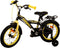 Volare Thombike Kinderfiets - Jongens - 14 inch - Zwart Geel - Twee Handremmen