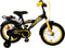 Volare Thombike Kinderfiets - Jongens - 14 inch - Zwart Geel - Twee Handremmen