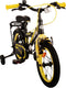 Volare Thombike Kinderfiets - Jongens - 14 inch - Zwart Geel - Twee Handremmen