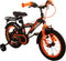 Volare Thombike Kinderfiets - Jongens - 14 inch - Zwart Oranje - Twee Handremmen