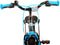Volare Thombike Kinderfiets - Jongens - 16 inch - Zwart Blauw - Twee Handremmen