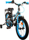 Volare Thombike Kinderfiets - Jongens - 16 inch - Zwart Blauw - Twee Handremmen