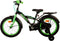 Volare Thombike Kinderfiets - Jongens - 16 inch - Zwart Groen - Twee Handremmen