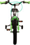 Volare Thombike Kinderfiets - Jongens - 16 inch - Zwart Groen - Twee Handremmen