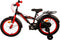 Volare Thombike Kinderfiets - Jongens - 16 inch - Zwart Rood - Twee Handremmen