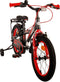 Volare Thombike Kinderfiets - Jongens - 16 inch - Zwart Rood - Twee Handremmen