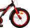 Volare Thombike Kinderfiets - Jongens - 16 inch - Zwart Rood - Twee Handremmen