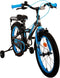 Volare Thombike Kinderfiets - Jongens - 18 inch - Zwart Blauw - Twee handremmen