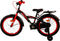 Volare Thombike Kinderfiets - Jongens - 18 inch - Zwart Rood - Twee handremmen