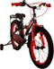 Volare Thombike Kinderfiets - Jongens - 18 inch - Zwart Rood - Twee handremmen