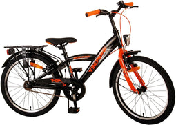 Volare Thombike Kinderfiets - Jongens - 20 inch - Zwart Oranje - Twee Handremmen