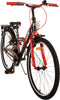 Volare Thombike Kinderfiets - Jongens - 24 inch - Zwart Rood - Twee handremmen