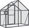 Volière 179x100x185 m aluminium antracietkleurig