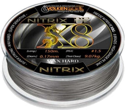 VOLKIEN Soul - GEVLOCHTEN DRAAD PE X8 - 150M - 0.20mm -10.88kg - 24lbs - 8 strengen